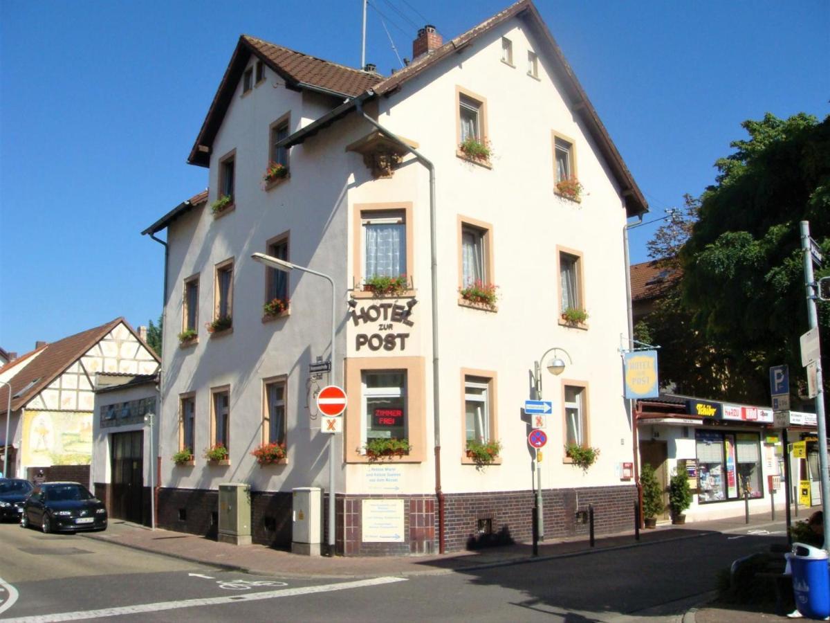 Hotel Zur Post Schwanheim Francoforte sul Meno Esterno foto